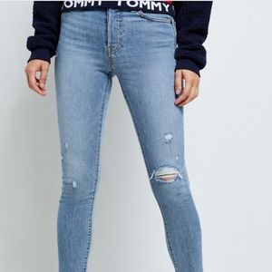 Levi’s Blue Spice Wedgie Skinny Jeans